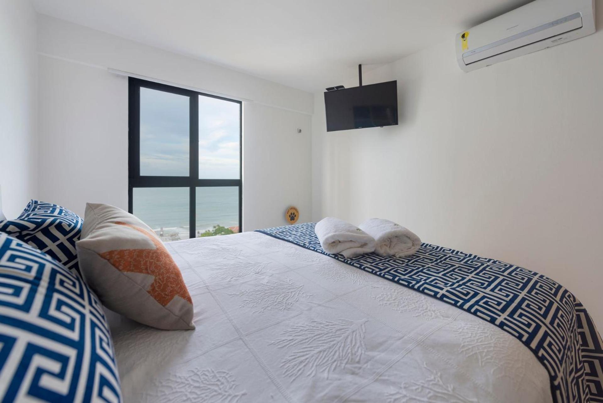 Vista Mar Da Praia De Pontanegra 2 Quartos Wifi 55 Mb Capacidade Para Ate 6 Pessoas E Pet Friendly นาตาล ภายนอก รูปภาพ