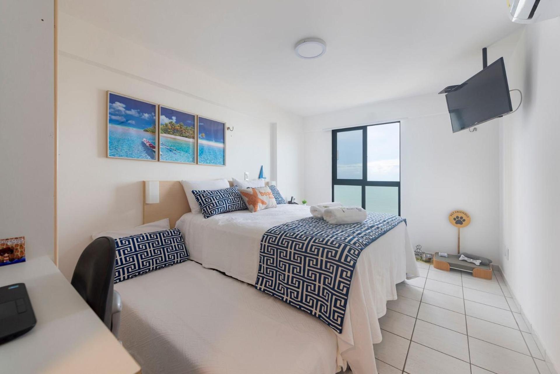 Vista Mar Da Praia De Pontanegra 2 Quartos Wifi 55 Mb Capacidade Para Ate 6 Pessoas E Pet Friendly นาตาล ภายนอก รูปภาพ